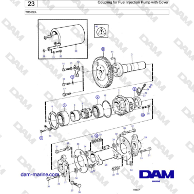 Volvo Penta TMD102A -...