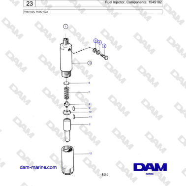 Volvo Penta TMD102A,...
