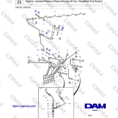 Volvo Penta TMD102A,...