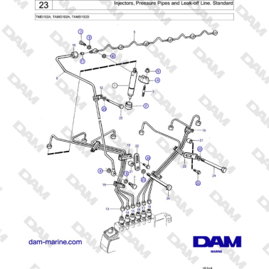 Volvo Penta TMD102A,...