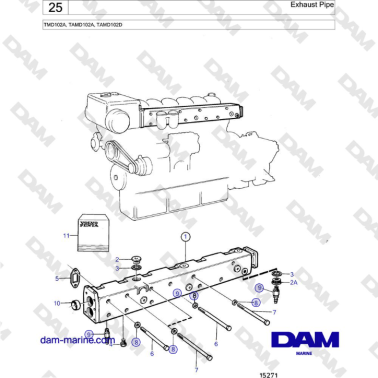Volvo Penta TMD102A,...