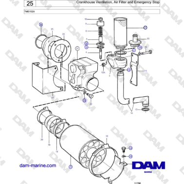Volvo Penta TMD102A -...