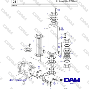 Volvo Penta TMD102A - Linea...