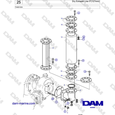 Volvo Penta TAMD102A - Dry...