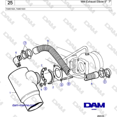 Volvo Penta TAMD102A,...