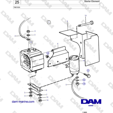 Volvo Penta TAMD102A,...