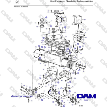 Volvo Penta TMD102A,...