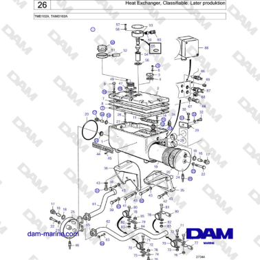 Volvo Penta TMD102A,...
