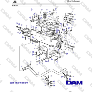 Volvo Penta TAMD102D - Heat...