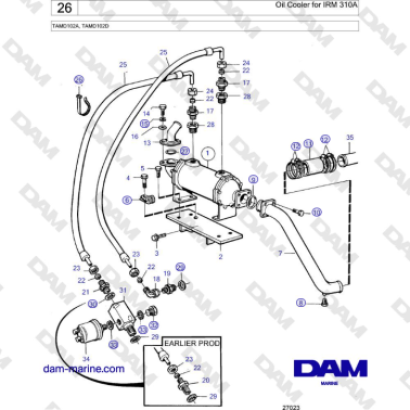 Volvo Penta TAMD102A,...