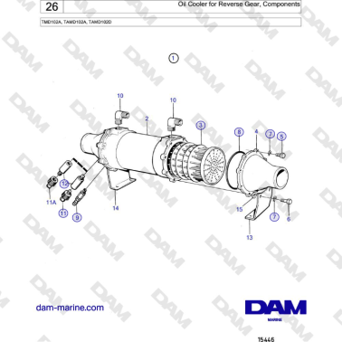 Volvo Penta TMD102A,...