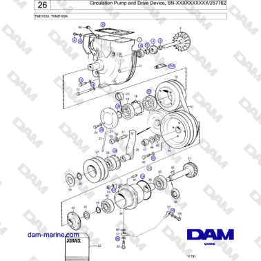 Volvo Penta TMD102A,...