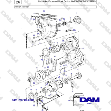 Volvo Penta TMD102A,...