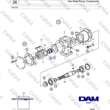 Volvo Penta TMD102A - Sea...