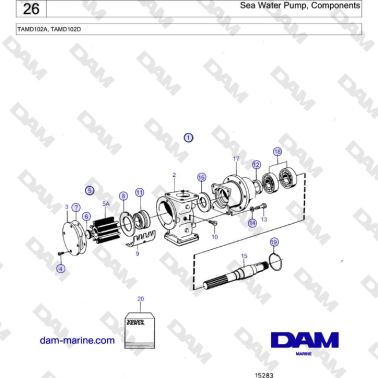 Volvo Penta TAMD102A,...