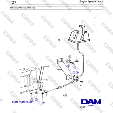 Volvo Penta TMD102A,...