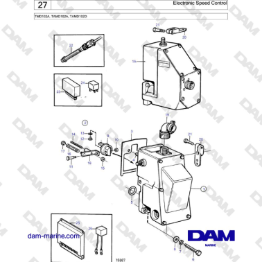 Volvo Penta TMD102A,...