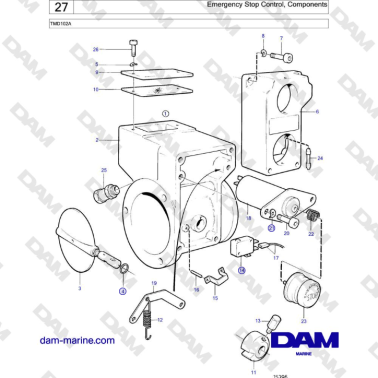 Volvo Penta TMD102A -...