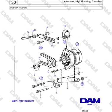 Volvo Penta TAMD102A,...