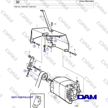 Volvo Penta TMD102A,...