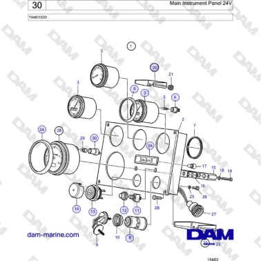 Volvo Penta TAMD102D - Main...