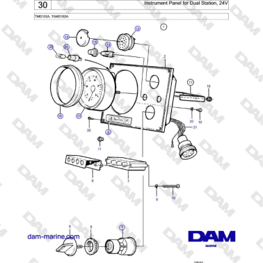 Volvo Penta TMD102A,...