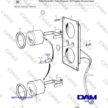Volvo Penta TMD102A,...