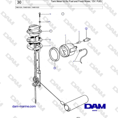 Volvo Penta TMD102A,...