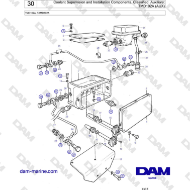 Volvo Penta TMD102A,...