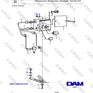 Volvo Penta TMD102A,...