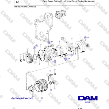 Volvo Penta TMD102A,...