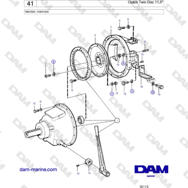 Volvo Penta TMD102A,...
