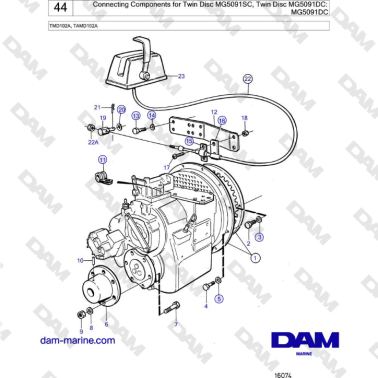 Volvo Penta TMD102A,...