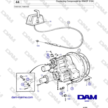 Volvo Penta TAMD102A,...