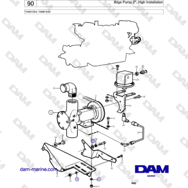 Volvo Penta TAMD102A,...