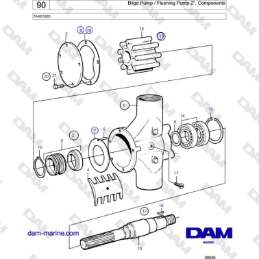 Volvo Penta TAMD102D -...