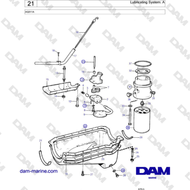 Volvo Penta AQ311A -...