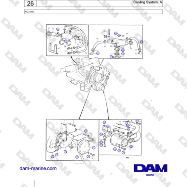 Volvo Penta AQ311A -...