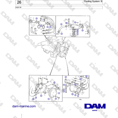 Volvo Penta AQ311B -...