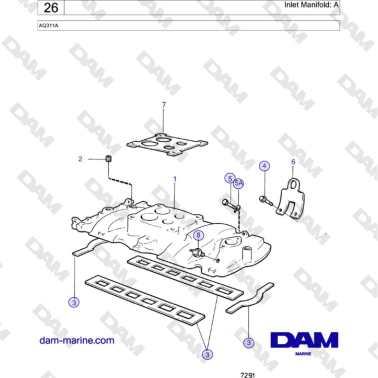 Volvo Penta AQ311A -...