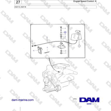 Volvo Penta AQ311A, AQ311B...