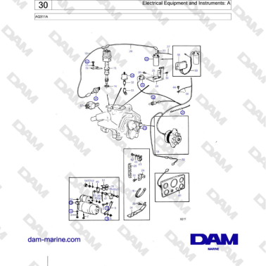 Volvo Penta AQ311A -...