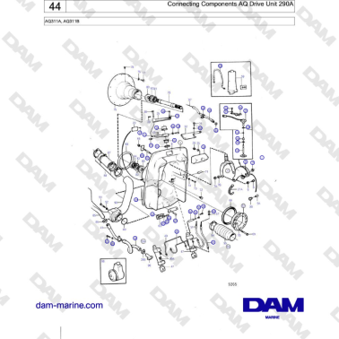 Volvo Penta AQ311A, AQ311B...