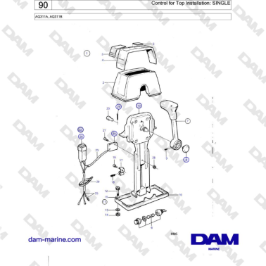 Volvo Penta AQ311A, AQ311B...