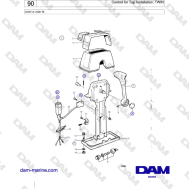 Volvo Penta AQ311A, AQ311B...
