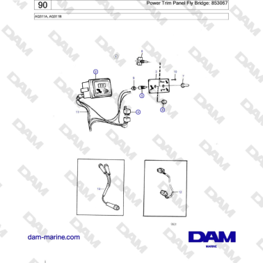 Volvo Penta AQ311A, AQ311B...