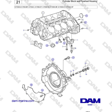 Volvo Penta 5.7L GI-C /...