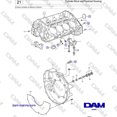 Volvo Penta 5.7L GI-C /...