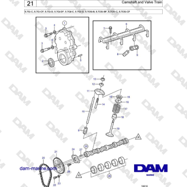 Volvo Penta 5.7L GI-C /...