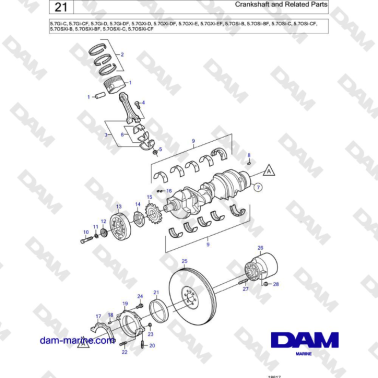 Volvo Penta 5.7L GI-C /...